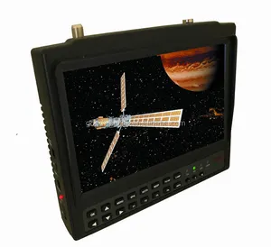AV/HDMI Input 1024x 600 7" Satellite Professional Finder support DVB-S/S2 Satellite Signal