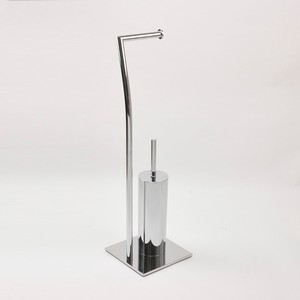 Support de papier hygiénique, nouveau Design avec support de rechange et porte-brosse - Product Image 2