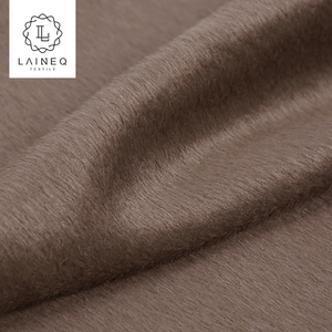 8788 lana de alpaca mezcla felpa de pelo largo tejido de capa - Product Image 2