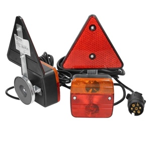 12 V câblé avec fiche <span class=keywords><strong>7</strong></span> broches <span class=keywords><strong>feu</strong></span> de <span class=keywords><strong>remorque</strong></span> avec réflecteur feux arrière - Product Image 1