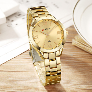 Gioielli Regali Per Le Donne Luxury Gold Acciaio Orologio Al Quarzo Curren <span class=keywords><strong>Orologi</strong></span> di Marca Delle Donne delle Signore di Modo Orologio relogio feminino 9007 - Product Image 6