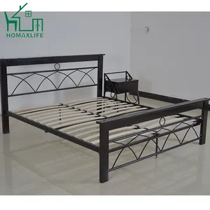 Camas de metal base da amostra grátis para o quarto