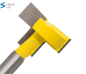 L-N125 8mmシャンク<span class=keywords><strong>t</strong></span>スロットカッタータングステンカーバイドロックホールルータービット木工ナイフ - Product Image 4