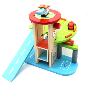 Juguete de estacionamiento de <span class=keywords><strong>madera</strong></span> para niños, juguete popular de estacionamiento de <span class=keywords><strong>madera</strong></span>, juego educativo para edades tempranas para niños y niñas - Product Image 4