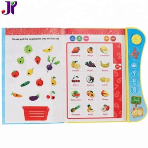 Bambini Libro Intelligenza Giocattolo di Apprendimento Inglese Lettura di E-Book Giocattolo con la Penna di Conversazione per la Vendita - Product Image 4