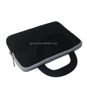 <span class=keywords><strong>Neoprene</strong></span> Túi mỹ phẩm 10.1 inch đen <span class=keywords><strong>Neoprene</strong></span> máy tính xách tay tay áo túi máy tính xách tay với bìa bền - Product Image 4