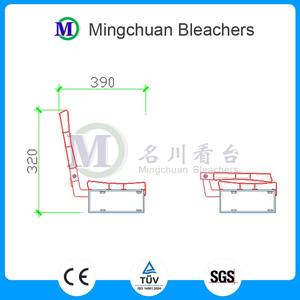 중국 hotsell 혜성 접이식 blea석 좌석 시스템 개폐식 grandstand - Product Image 4