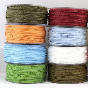 Wholesale Premium Quality Twisted Paper Packaging <strong>Ropes</strong> 1-4mm <strong>Thickness</strong> 120-150m/roll for Various Applications - Product Image 1