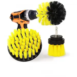 Zhen da 2''/3.5''/4'' Inches 3Pcs/Set Hot Selling High Strength Power electric cleaning brush Brush for drill for car cleaning