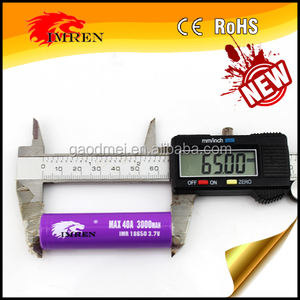 3,7 v 4,<span class=keywords><strong>2</strong></span> v 3000 mah lithium-ionen batterie IMREN 18650 3000 mah 40a Li-mangan-batterie - Product Image 5