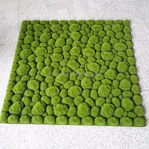 Indoor wall moss carpet artificial moss fence mat