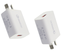 Jonrenau — chargeur mural USB QC 3.0, Charge rapide, adaptateur de voyage