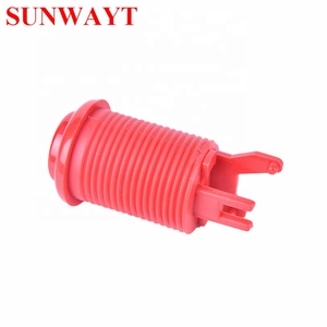 Nhà Máy Trực Tiếp Bán Buôn <span class=keywords><strong>Arcade</strong></span> 28Mm Gắn Lỗ Mỹ Happ Phong Cách Đa Màu Push Button Dài Một Cho <span class=keywords><strong>Arcade</strong></span> Trò Chơi Máy - Product Image 5