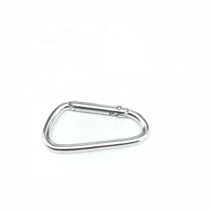 Mosquetón de aleación de aluminio, mosquetón <span class=keywords><strong>en</strong></span> forma de <span class=keywords><strong>D</strong></span> de 5cm y 4,0mm de diámetro, Moschettone - Product Image 5