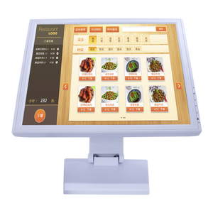 Màu Đen/Màu Trắng 15 / 17 Inch Usb Điện Trở Màn Hình Cảm Ứng <span class=keywords><strong>Pos</strong></span> Màn Hình - Product Image 5