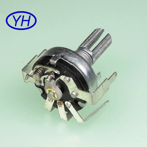 RV17 Alpha 5pin tipos de potenciómetro con eje moleteado Función de interruptor - Product Image 5