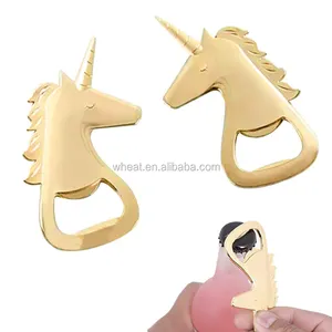 Party Favors Kitchen Bar Tools Gifts Flat Beer Unicorn Bottle Opener