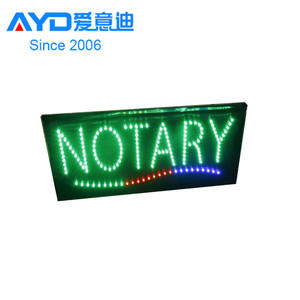 Ali China Express acrylique clignotant ongles paradis LED publicité boîtes à lumière magasin pneu Stand - Product Image 3