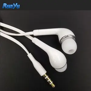 Colorful handfree S4 handfree j5 earphones mobile phones earphone for samsung earphone with MIC