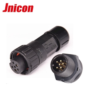 M16 나사 잠금 장치 2 + 3 핀 전원 신호 하이브리드 IP68 방수 커넥터 - Product Image 5
