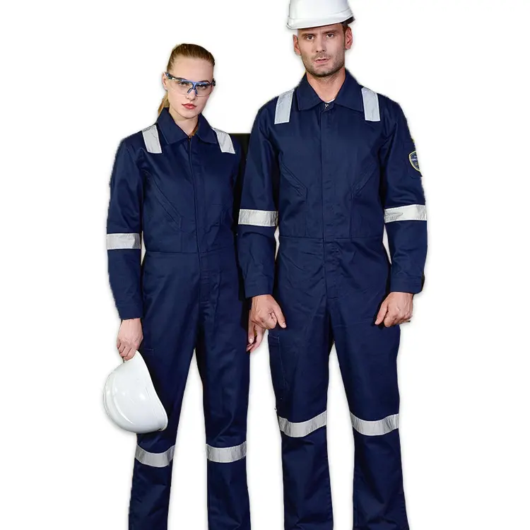 100% Fireproof Materials Fire Resistance FR Safety Protective Coverall