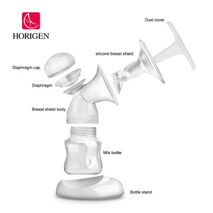 HORIGEN Mutterpflege Elektronische Milchpumpe Baby-Fütterungsprodukte Einzel-Milchpumpe für Erwachsene und Mütter Milchabsauggerät - Product Image 5