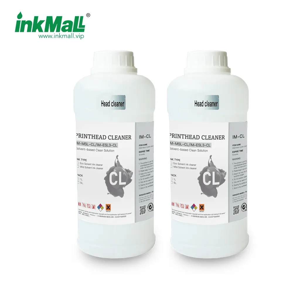 InkMall น้ำยาทำความสะอาดหัวพิมพ์ Epsn DX,น้ำยาทำความสะอาดอเนกประสงค์สำหรับตัวทำละลายเชิงนิเวศ