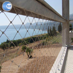 Décoratif inoxydable <span class=keywords><strong>corde</strong></span> protection net clôture <span class=keywords><strong>balustrade</strong></span> escalier remplissage maille - Product Image 1