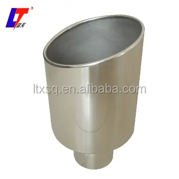 chrome pipe tractor stainless low price /chrome exhaust muffler exhaust / chrome silencer pipe tractor