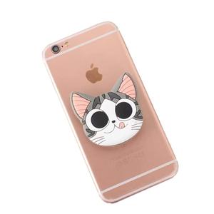de dibujos animados de silicona suave adorable lindo <span class=keywords><strong>personalidad</strong></span> creativa anti caída escalable titular del teléfono - Product Image 1