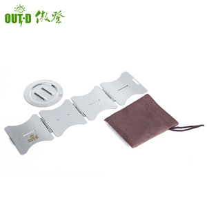 موقد خفيف الوزن قابل للطي للتخييم والتنزه, موقد محمول من الكحول الصلب - Product Image 5
