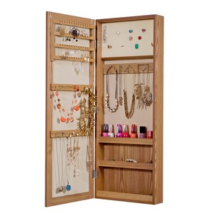 <strong>Mirrored</strong> Furniture Mdf Mirror Wall Mount <strong>Jewellery</strong> Armoire <strong>Cabinet</strong> - Product Image 3