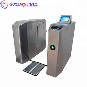 Nice type suitable for ESD detector/biomedical recognition automatic barrier gate and flap turnstile for sale