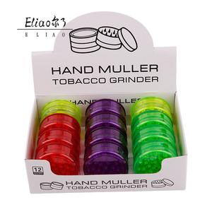 Futeng barato al por mayor venta caliente 3 piezas 60mm dientes afilados grinder <span class=keywords><strong>tabaco</strong></span> - Product Image 1