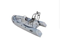 Bateau gonflable semi-rigide, yacht d'extérieur pour bateau, à vendre, 420