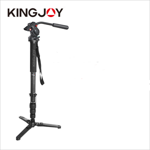 Carbon sợi có thể gập lại tất cả trong một <span class=keywords><strong>monopod</strong></span> với pan head cũng đầu bóng, giá tốt nhất - Product Image 3
