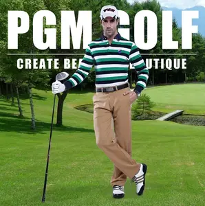 2015 PGM hombres venta al por mayor ropa de Golf de manga corta