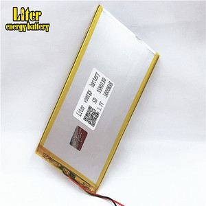 Lipo tablet PC <strong>3</strong>,7 V 3580130 rechargeable 5000 mAh lithium polymer battery - Product Image 1