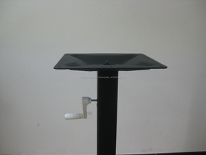 Bistro <span class=keywords><strong>Bar</strong></span> Mesas Mesa <span class=keywords><strong>de</strong></span> <span class=keywords><strong>Altura</strong></span> Regulable Base - Product Image 4