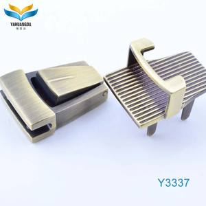 מפעל הסיטונאי מותאם אישית באיכות גבוהה תיק מתכת מנעול נגד פליז מנעול אנטי פליז מתאים מתאים תיקי עור - Product Image 4