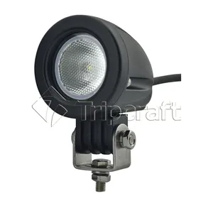 10W 12V LED 일 빛 led 반점 빛 2 인치 오토바이 부속품 모터와 자전거를 위한 작은 LED 빛