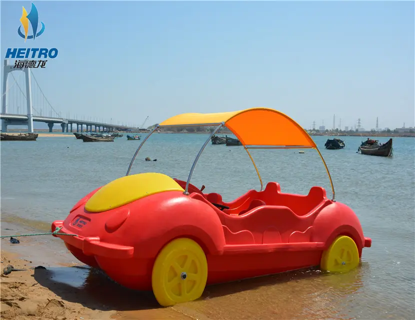 Spiaggia parco popolare auto barca PE acqua pedale della bici/barche elettriche per la vendita