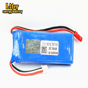 703480 25c JST 플러그 7.4V 1800mAH 리포 배터리 WLtoys V323 원격 조종 보트용 RC 리포 배터리 - Product Image 1