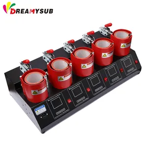 China factory heat transfer machine 5 in 1 mug press machine press for 11oz mug