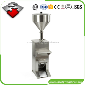 Fabbrica di Guangzhou Manuale Verticale Liquido <span class=keywords><strong>e</strong></span> Liquido Pastoso di Riempimento Imbottigliamento Macchina Per Il Gelato <span class=keywords><strong>e</strong></span> Burro di Arachidi - Product Image 2