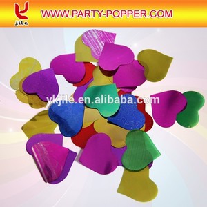 The kids 2015 themed party supplies with tin foil bag heart - Product Image 3