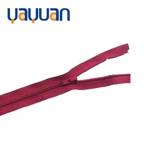 Wholesale 5 # nylon zipper auto-head close-end for jeans custom machine zipper cheap zippers