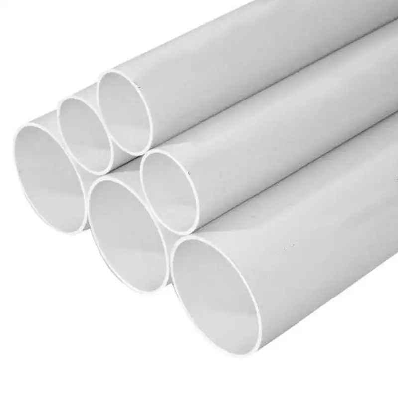 Confiable 2 pulgadas de PVC tubería de suministro de agua