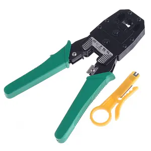 Multifuncional herramienta de crimpado RJ45 RJ11 alambre Cable alicate doblar PC herramientas de mano Cable Crimper herramienta que prensa de la red Crimper