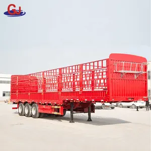 Cattle animal transport truck trailer